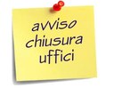 Chiusura uffici comunali lunedì 1° novembre