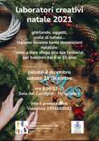 Laboratori creativi - natale 2021