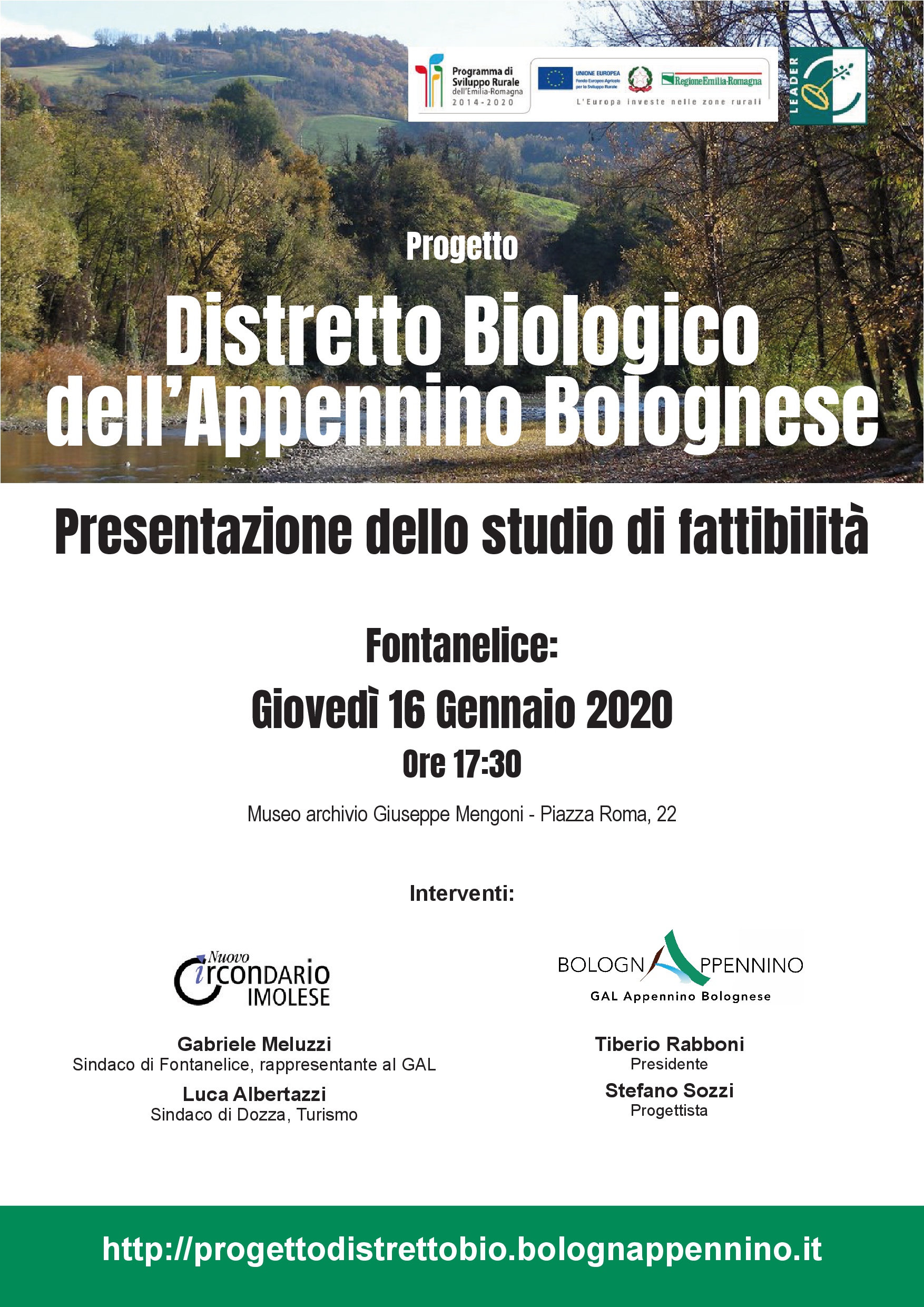 Presentazione Studio di Fattibilità Distretto Biologico