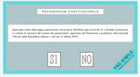 REFERENDUM COSTITUZIONALE 20-21 settembre 2020